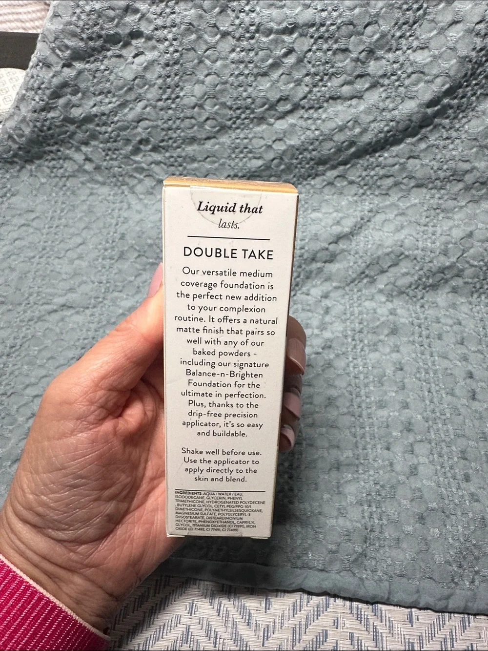 Laura Geller Double Take Liquid Foundation - Warm Medium shade. NWT